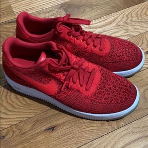 Nike Air Force 1 Flyknit University Red 11 Men’s